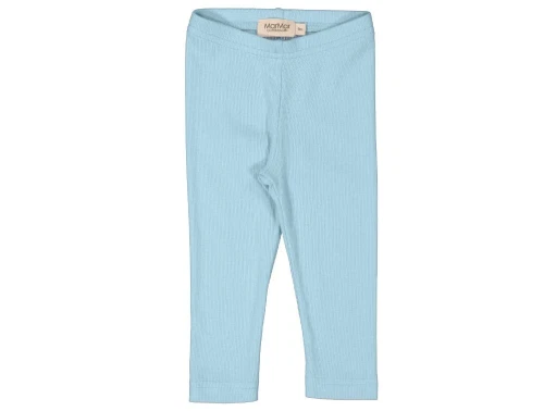 Lyseblå ribleggings i bomuld og modal fra mar Mar Copenhagen 252-115-25 4559 heavenly blue